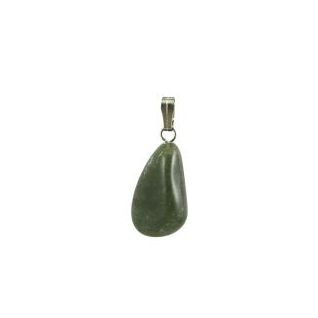 Colgante Anilla Cuarzo Verde